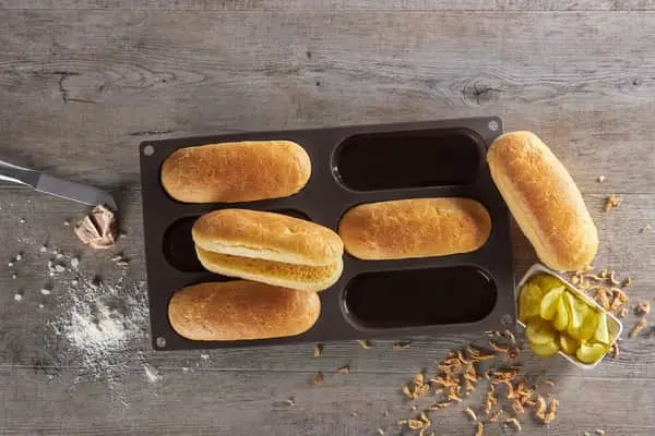 Lurch Flexiform Form Til Hotdogbrød - Perfekt Tilbagning Hver Gang 4 Lurch Flexiform Form Til Hotdogbrød - Perfekt Tilbagning Hver Gang - Billede 2