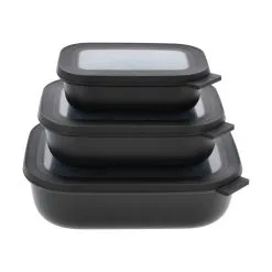 Mepal Cirqula Opbevaringsskålesæt Lav M. Låg - 6 Dele