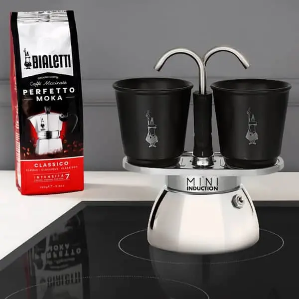 Bialetti Mini Induction Gavesæt - 3 Dele 4 Bialetti Mini Induction Gavesæt - 3 Dele - Billede 2