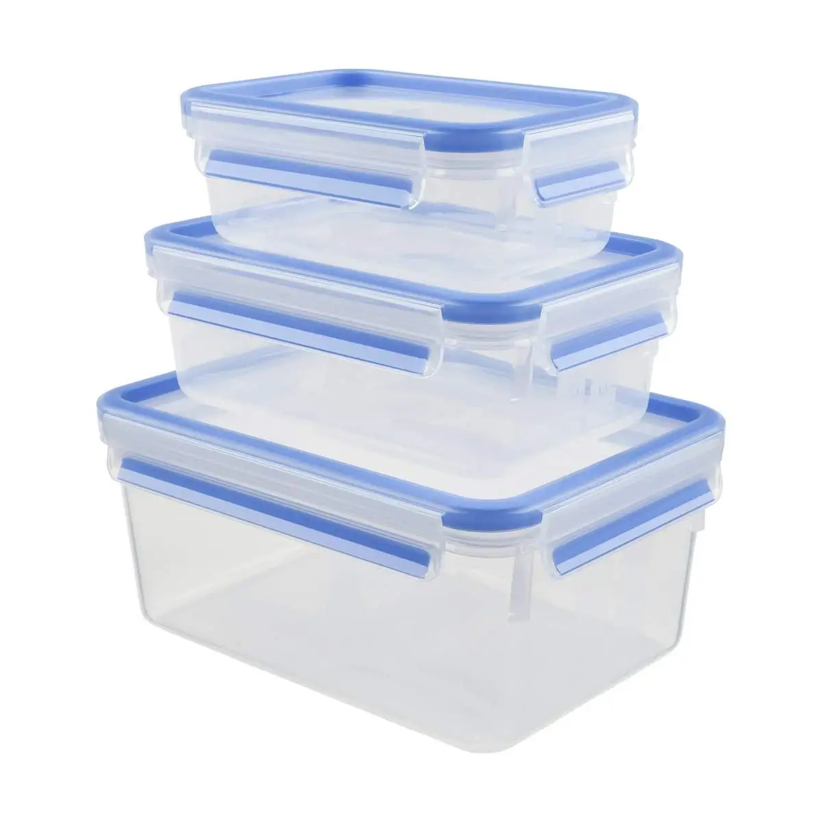 Tefal MasterSeal Fresh Opbevaringsboks - 3 Stk. 3 Tefal MasterSeal Fresh Opbevaringsboks - 3 Stk.