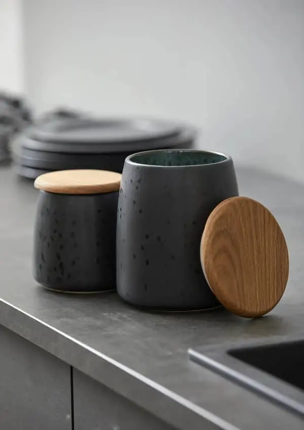 BITZ Krukke M. Låg - Opbevaringskrukke til mad og organisering 4 BITZ Krukke M. Låg - Opbevaringskrukke til mad og organisering - Billede 2