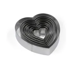 Blomsterbergs Udstikkersæt - 9 Dele | Premium Bageforme til Perfekt Bagværk