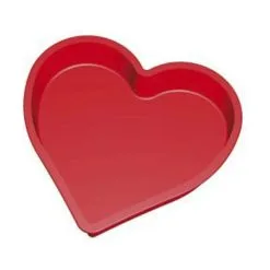 Lekue Hjerteformet Kageform - Premium Silikone Bageform til Perfekte Hjertekager