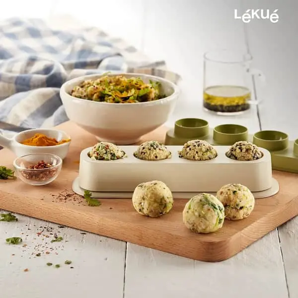 Lekue Veggie Balls Falaffelform - Nem og sund madlavning 4 Lekue Veggie Balls Falaffelform - Nem og sund madlavning - Billede 2