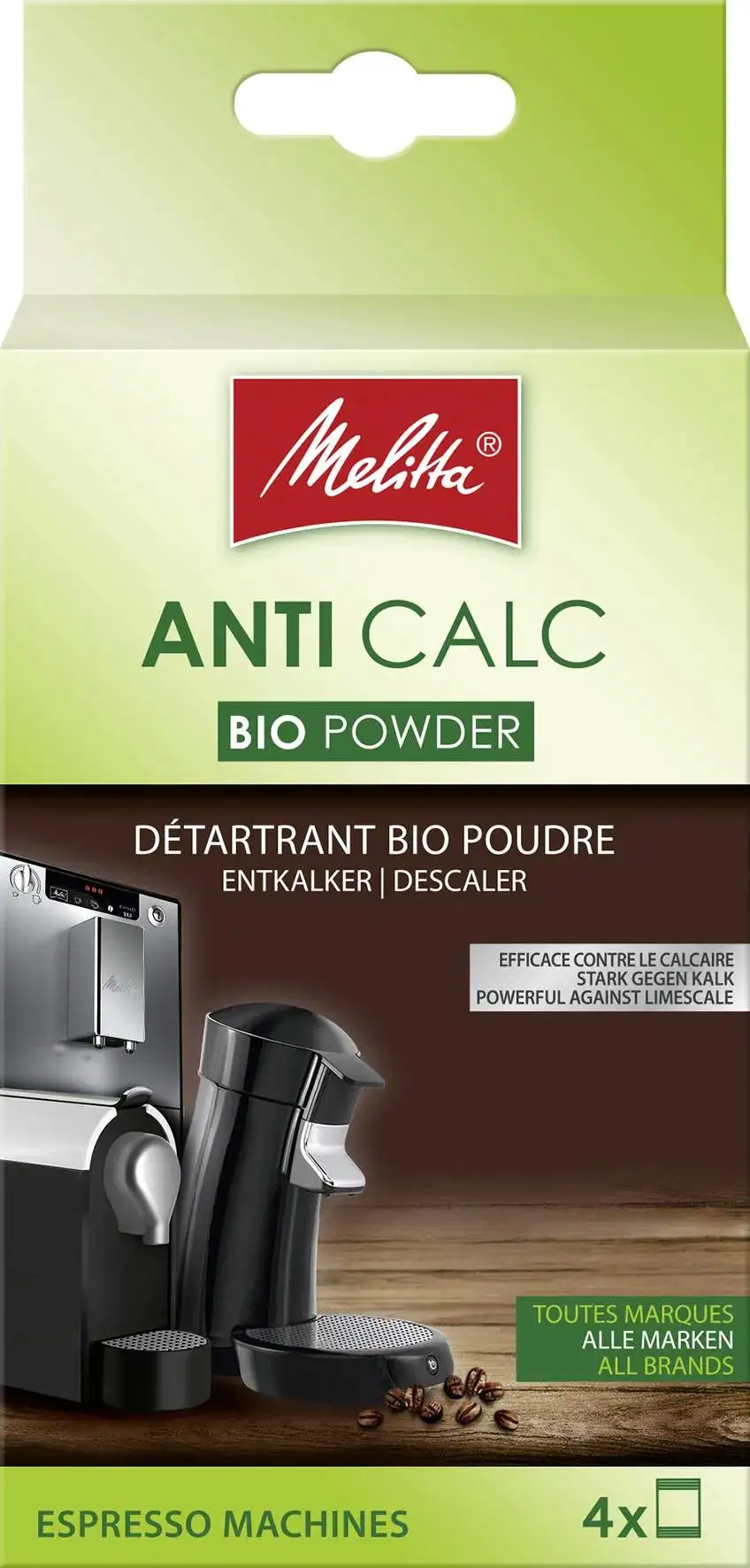Melitta Bio-afkalkningspulver - 4 Stk 3 Melitta Bio-afkalkningspulver - 4 Stk