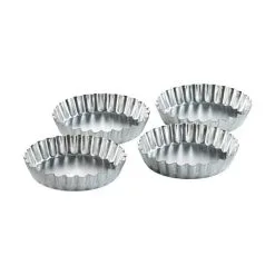 By Ditte Julie Tærteform - 4 Stk. | Premium Bageudstyr til Tærter og Fade