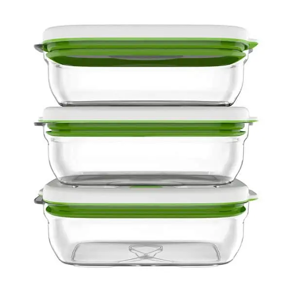 Fosa Barcelona Vakuumsystem Beholdere - 3 Stk. 3 Fosa Barcelona Vakuumsystem Beholdere - 3 Stk.