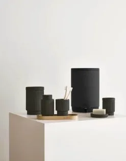 Marc O'Polo Wave Beholder - Elegant opbevaringskrukke med låg -Møbelbutik 3990 97b841ed dc96 4f70 b772 e12894b7f6f7