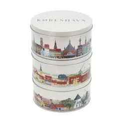 Møbelbutik 11 Martin Schwartz Kagedåsesæt - 3 Pak | Madopbevaring & Organisering