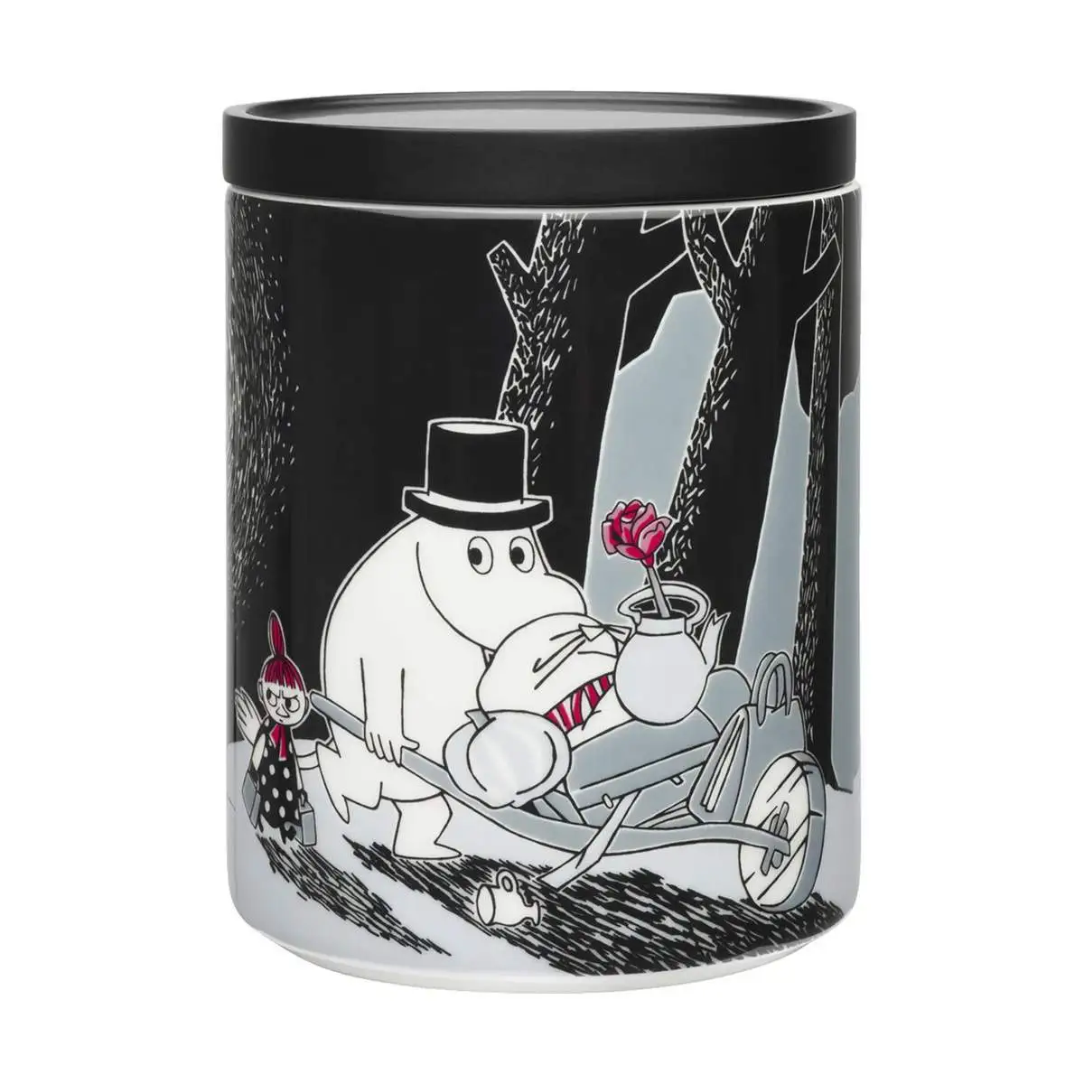 Arabia Mumi Krukke - Mumi Flytter | Opbevaringskrukker til mad og organisering 3 Arabia Mumi Krukke - Mumi Flytter | Opbevaringskrukker til mad og organisering