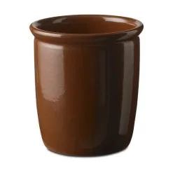 Knabstrup Keramik Syltekrukke - Elegant Opbevaringskrukke til Køkkenredskaber og Madopbevaring