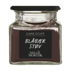 Mill & Mortar CakeStuff Blåbærstøv - Premium Kagepynt til Professionel Brug