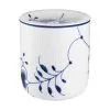 Royal Copenhagen Blå Mega Riflet Krukke - Elegant Opbevaring og Organisering -Møbelbutik 3990 a5960804 2c25 449c 96d3 8d4be5955b8f