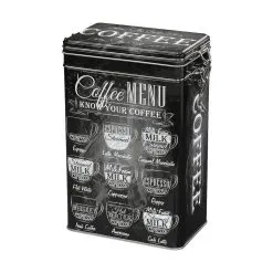 Zassenhaus Firkantet Kaffedåse - Elegant og Funktionel Madopbevaring