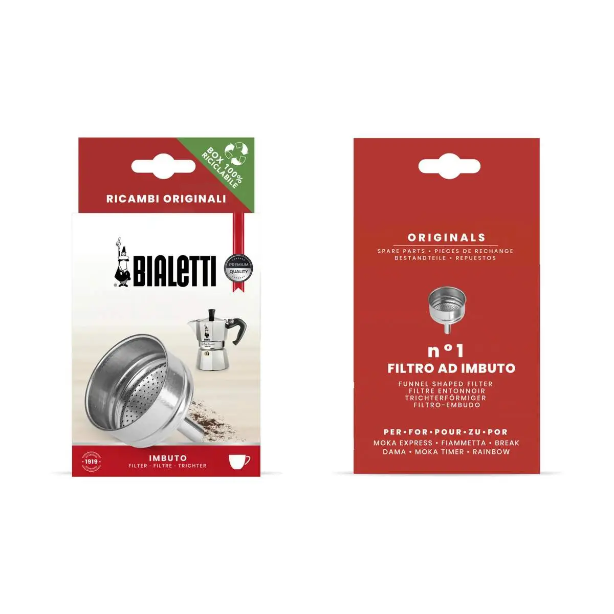 Bialetti Moka Express Tragt 3 Bialetti Moka Express Tragt