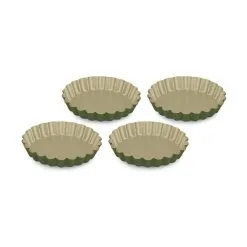 Guardini Tærteformssæt - 4 Stk. | Højkvalitets Bageudstyr til Perfekte Tærter