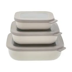 Mepal Cirqula Opbevaringsskålesæt Lav - 6 Dele