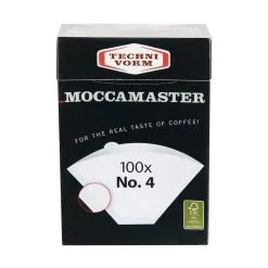 Moccamaster Kaffefilter Nr. 4 - 100 Stk.
