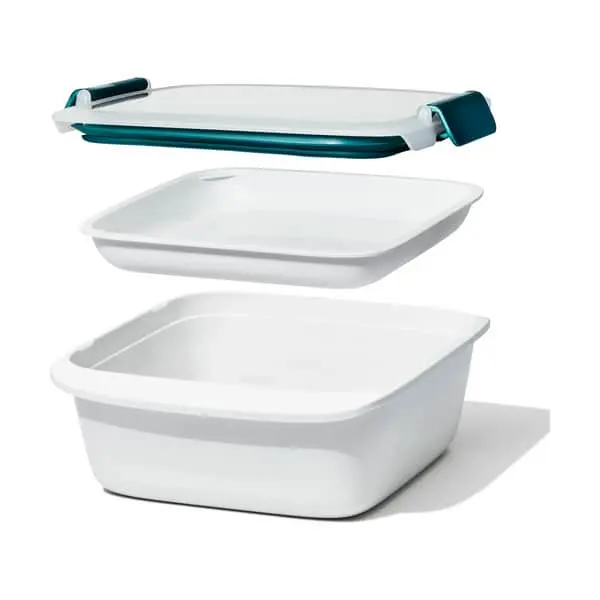 OXO Prep & Go Salatbeholder - Praktisk madkasse til frisk salat og madopbevaring 5 OXO Prep & Go Salatbeholder - Praktisk madkasse til frisk salat og madopbevaring - Billede 3